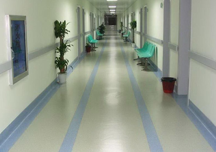醫(yī)院走廊PVC地(dì)坪